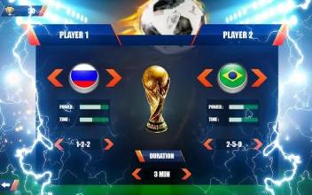 Strike 2 goal: Fantasy Soccer Star 2018截图5