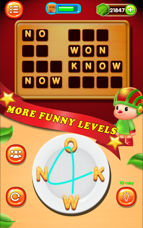 Word Link Cookies:Words Guess With Friend截图4