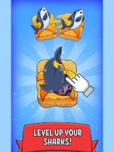 Merge Shark - Kawaii Idle Evolution Clicker Game截图1