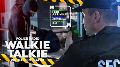 Police walkie talkie radio virtual simulator截图1