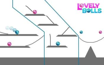 Lovely balls : Play the draw luv dots brain game截图1