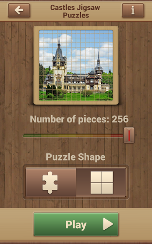 城堡 拼图游戏 - 拼图截图3