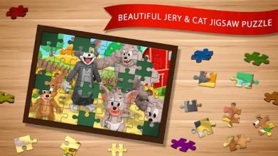 Jerry cat jigsaw puzzle Toms截图5