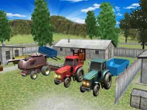 Tractor Driving in Farm – Extreme Transport Games截图3