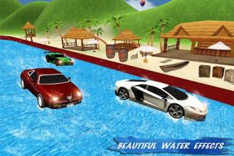 Water Slide Sports Cars Extreme Stunts截图2