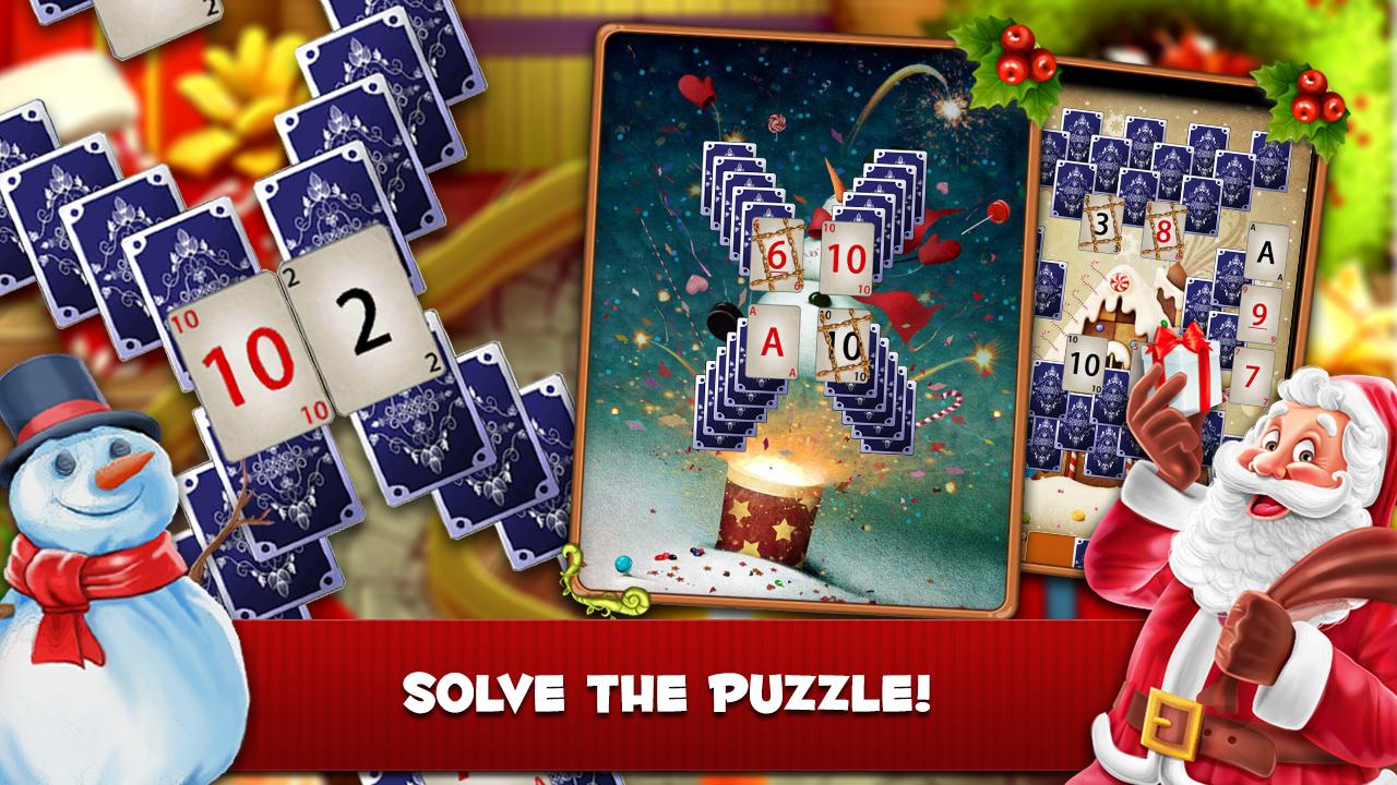 Christmas Solitaire: Santa's Winter Wonderland截图4