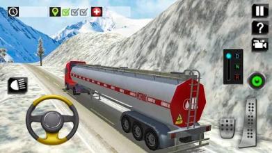 Oil Tanker Transport Offroad Driving Simulator 3D截图2