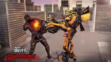 Mafia Robot Fighting Games: Transform Ring Fight 2截图1