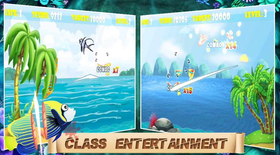 Ninja Fish - Fish Cut截图3