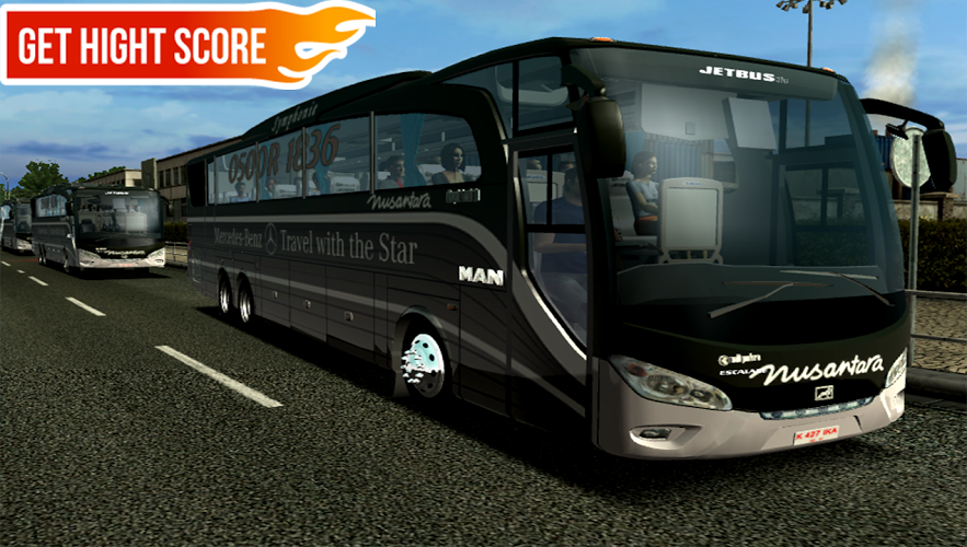 Bus Telolet Racing截图3