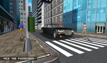 Taxi Cab ATV Quad Bike Limo City Taxi Driving Game截图2