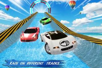 Water Slide Sports Cars Extreme Stunts截图5