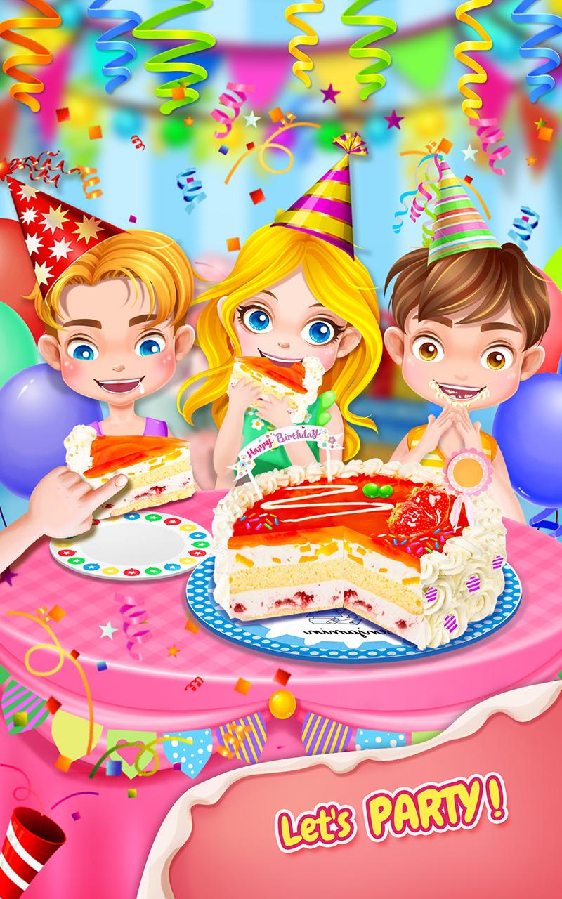 Sweet Birthday Cake Maker截图4