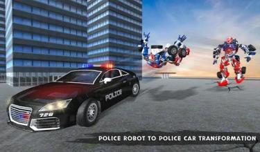 US Police Robot Transport Truck Driving Games截图4