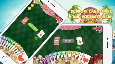 Gin Rummy - Top Best Classic Card Game截图1