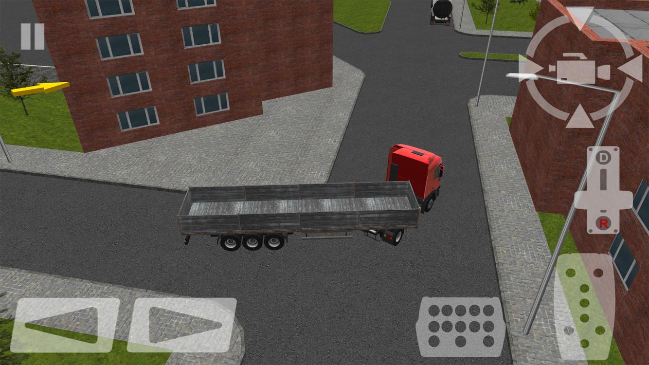 Semi Driver Trailer Parking 3D截图5