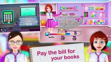 Book Store Cashier High School Girl Game截图3