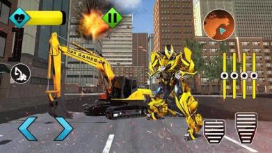 Heavy Excavator Robot - Transformation Robot Game截图4