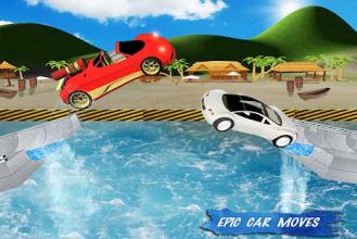 Water Slide Sports Cars Extreme Stunts截图4