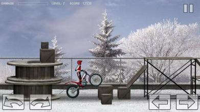 Bike Trial Snow Ride截图3