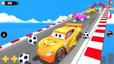 Splashy Superhero Vertigo racing : lightning car截图5