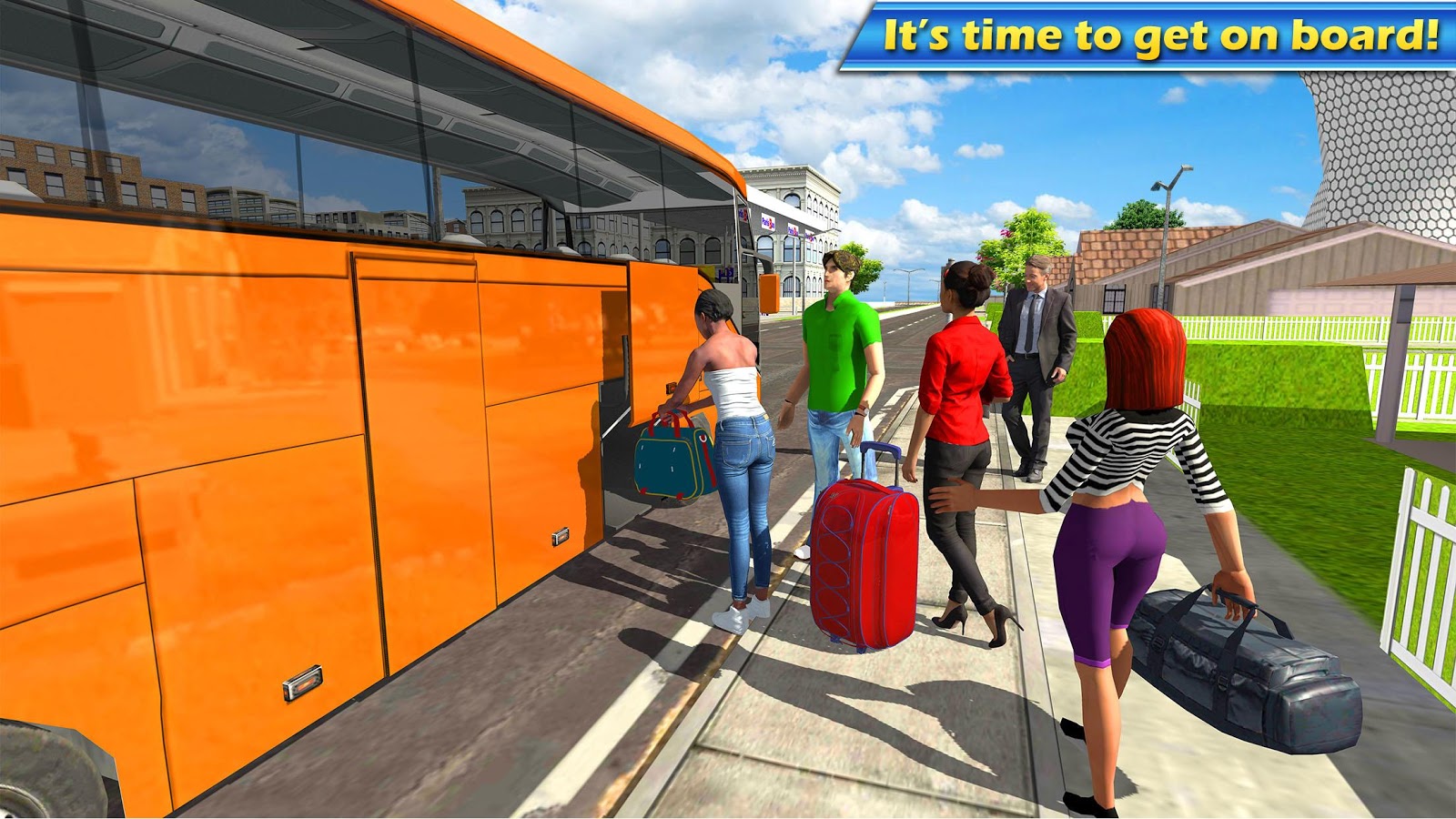 欧洲公共汽车驾驶模拟器2018年 - Euro Bus Driving Simulator 2018截图4
