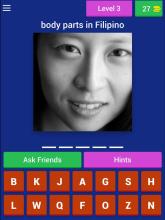 Body Parts in Filipino Quiz截图5