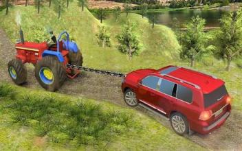 Pull Tractor Games: Tractor Driving Simulator 2018截图1