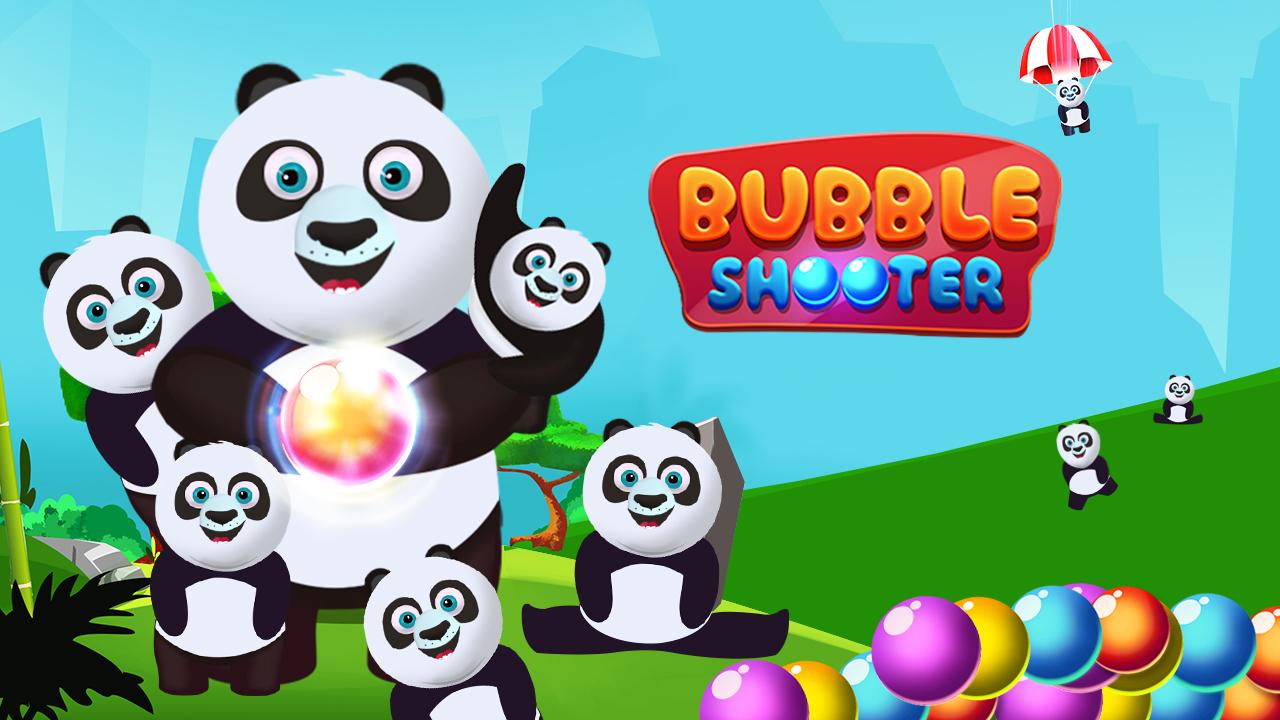 Bubble Shoot 3D - Panda Pop Puzzle Game截图1