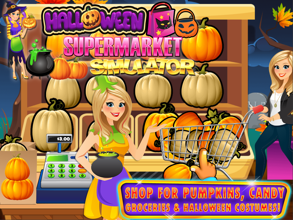 Halloween Supermarket Grocery截图2