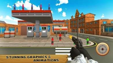 Bottle Shoot 3d Expert Gun Shooter截图3