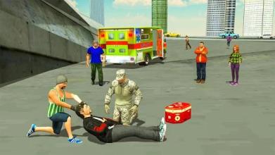 Army Rescue Simulator: Ambulance Driving Game截图5