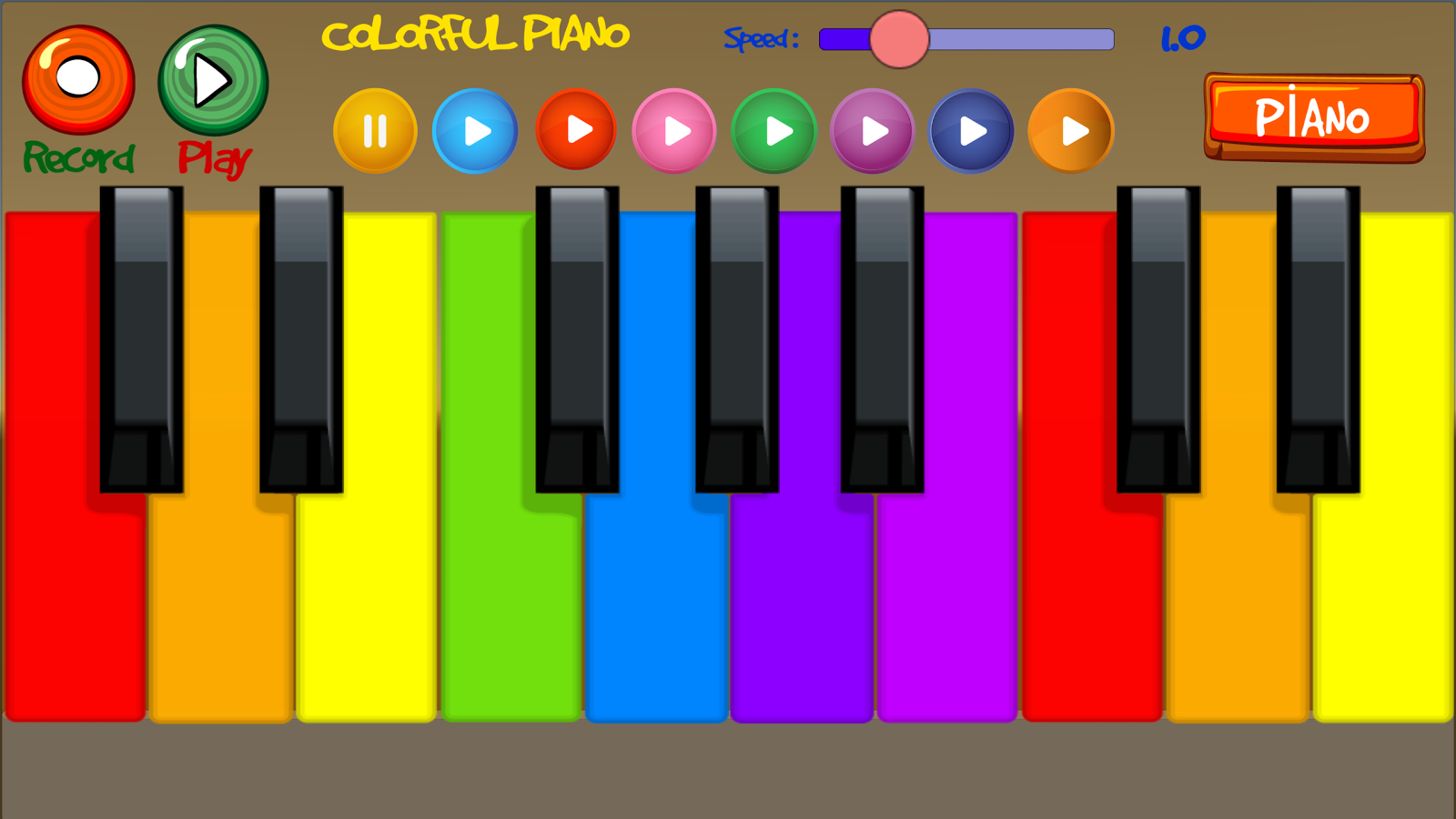 Colorful Piano截图3