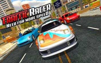 Racing in Highway Car 2018: City Traffic Top Racer截图2