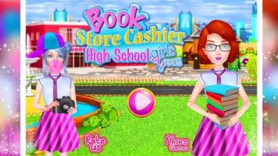 Book Store Cashier High School Girl Game截图5