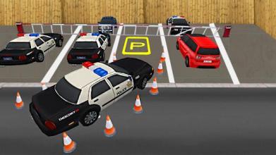 Police Car Parking Adventure 3D Free截图5