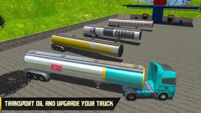 Oil Tanker Transport Offroad Driving Simulator 3D截图1