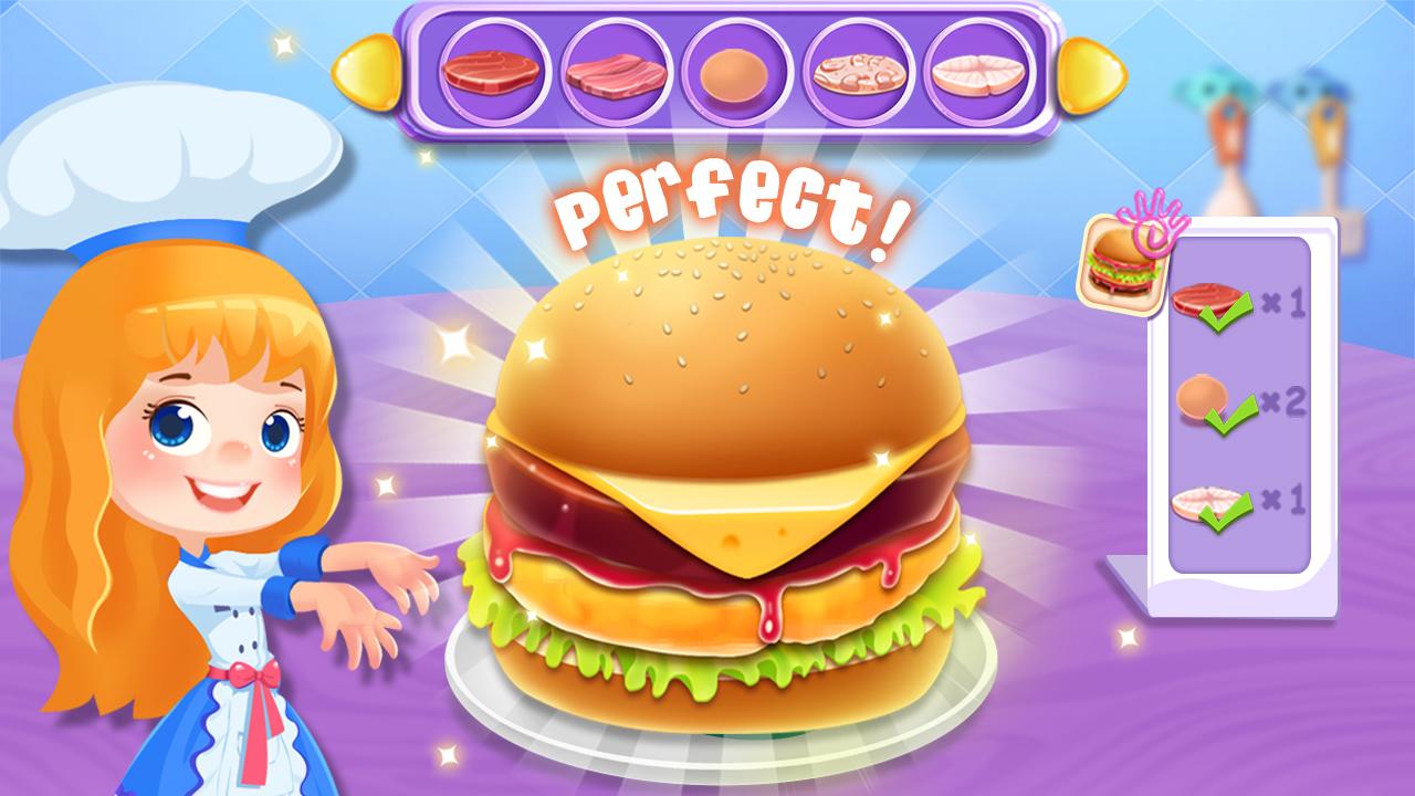 Burger Shop - Kids Cooking截图3