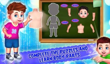 Kids Learning Human Bodyparts截图2