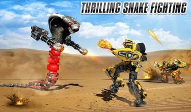 Dragon Snake Transforming Robot Train : Snake Game截图3