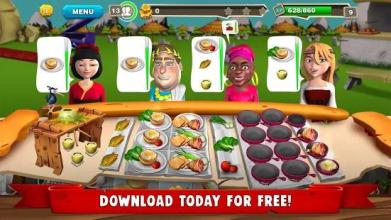 StoneAge Chef: The Crazy Restaurant & Cooking Game截图1