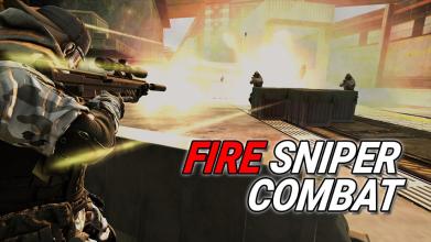 Fire Sniper Combat: FPS 3D Shooting Game截图2