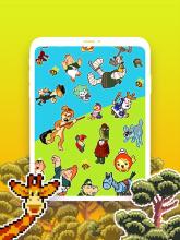 Pixel stories: coloring book截图3