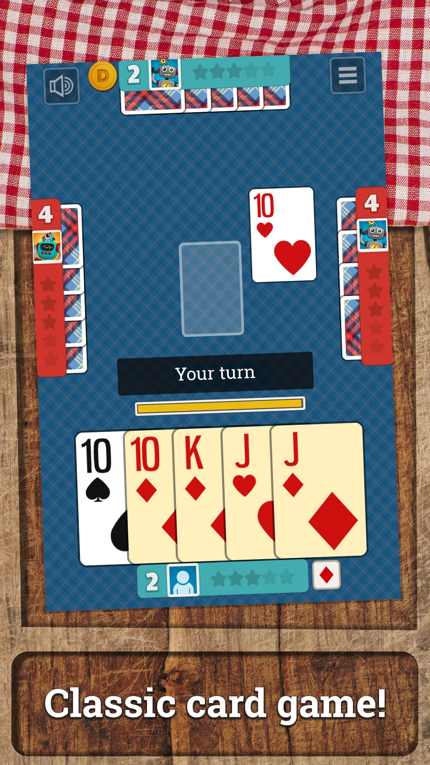 Euchre Free: Classic Card Game截图2