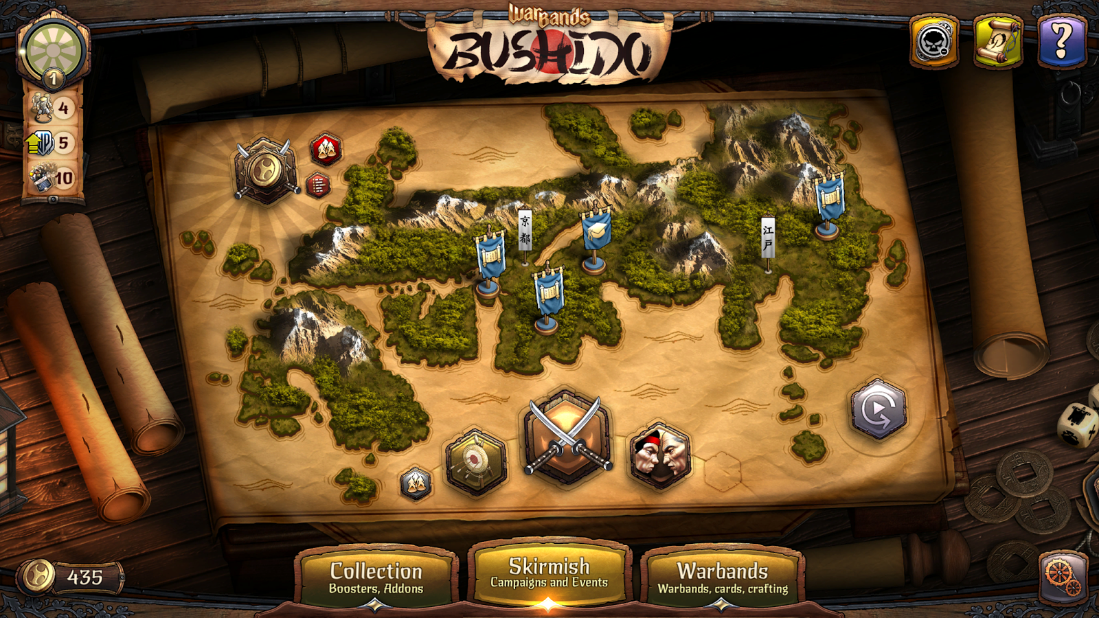 Warbands: Bushido - Tactical Miniatures Board Game截图5