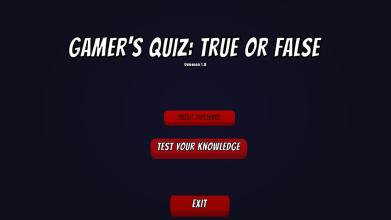 Gamer's Quiz : True or False截图2