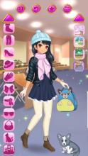 Manga Girl MakeOver - Dress Up School Girl Queen截图3