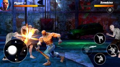 Deadly Zombies Street Fighter: Last Man Survival截图1