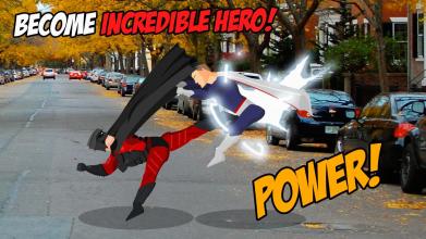 Flying Superhero vs Incredible Hero Street Fight截图2