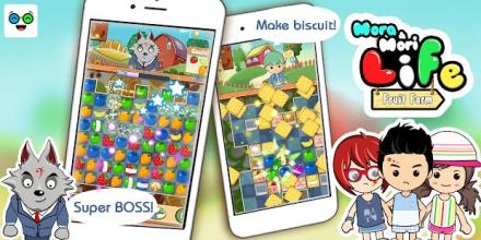 Mora Life: Fruits Farm Story Mania: Match 3 Game截图2